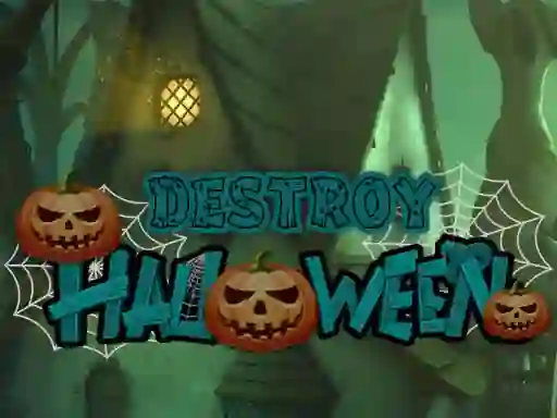 Гульня Destroy Halloween онлайн