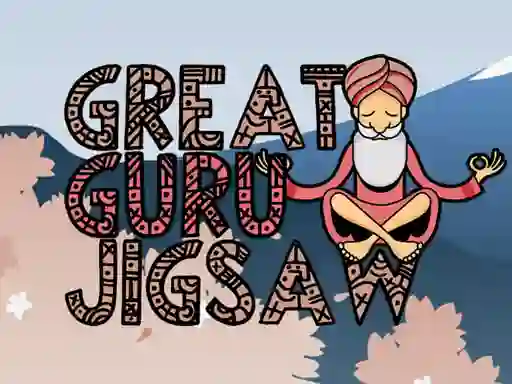 Гульня Great Guru Jigsaw онлайн