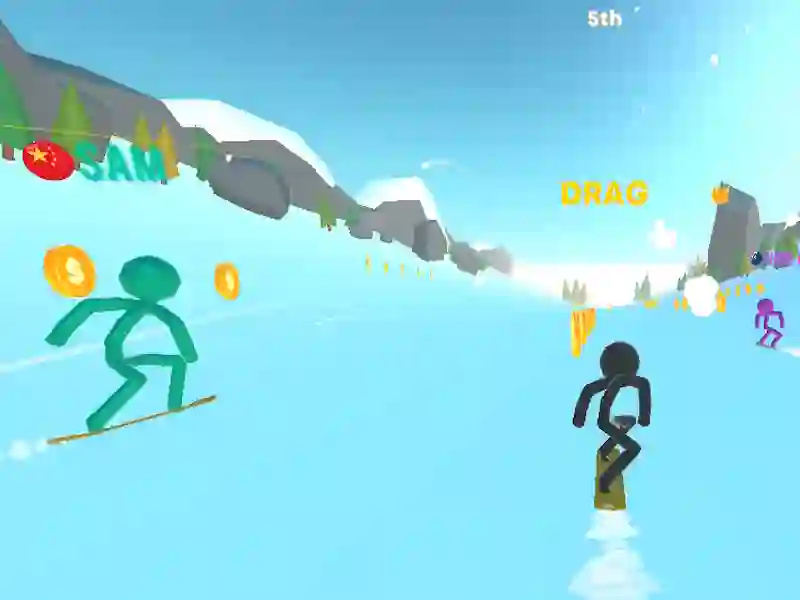 Гульня Icy Dash онлайн