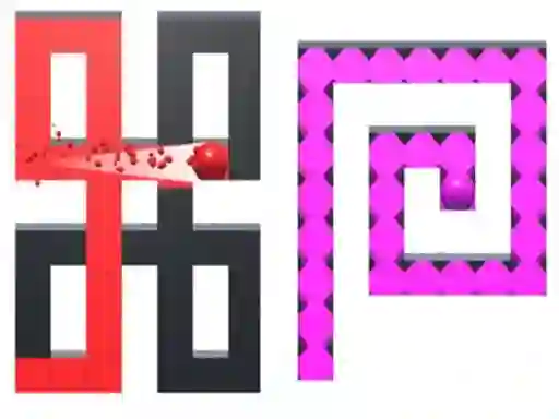 Гульня Cube Paint онлайн