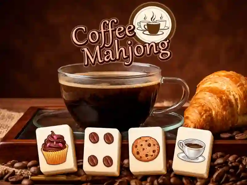 Гульня Coffee Mahjong онлайн