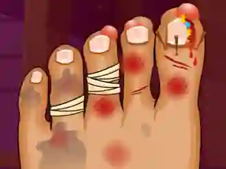 Гульня Monster Foot Doctor онлайн