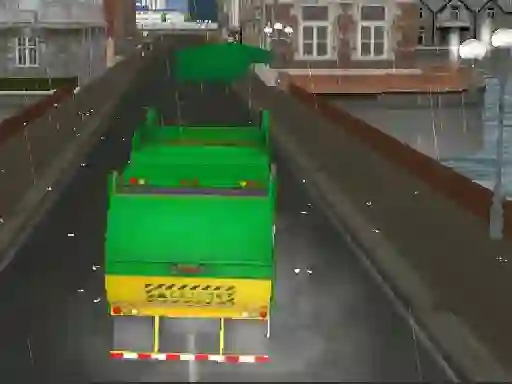 Гульня Amsterdam Truck Garbage онлайн