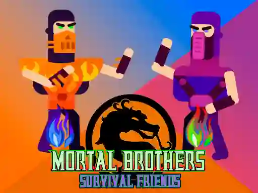 Гульня Mortal Brothers Survival Friends онлайн