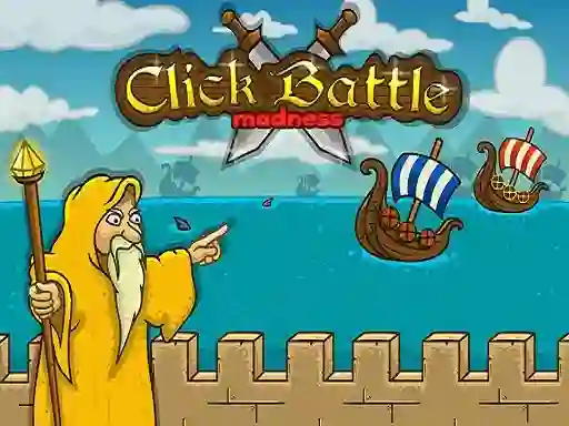 Гульня Click Battle Madness онлайн