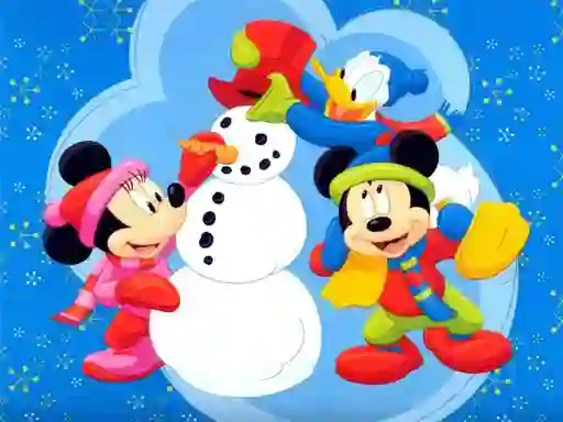 Гульня Disney Christmas Jigsaw Puzzle 2 онлайн