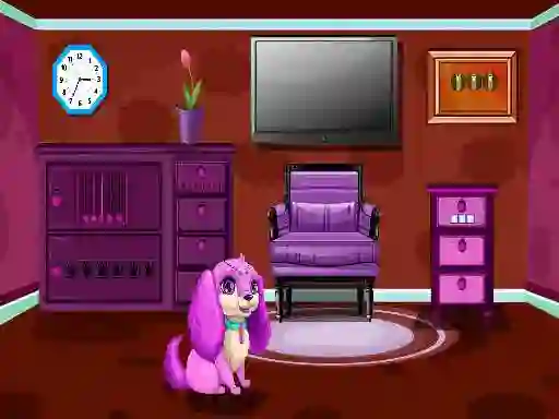 Гульня Rescue The Pretty Puppy онлайн