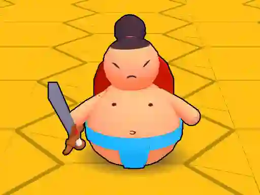 Гульня Sumo Battle! онлайн