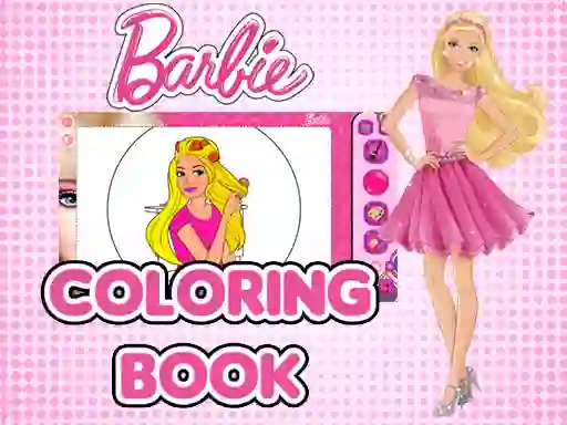 Гульня Barbie Coloring Books онлайн