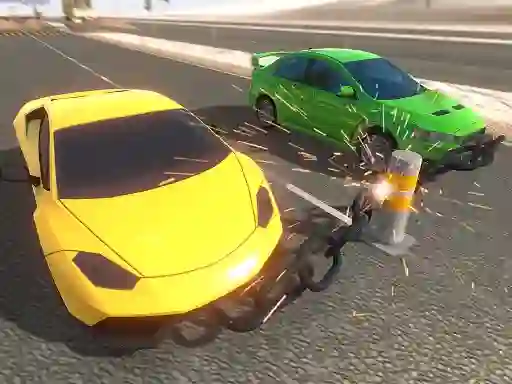 Гульня Drive Chained Car 3D онлайн