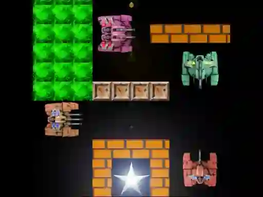 Гульня Super Tank Battle онлайн