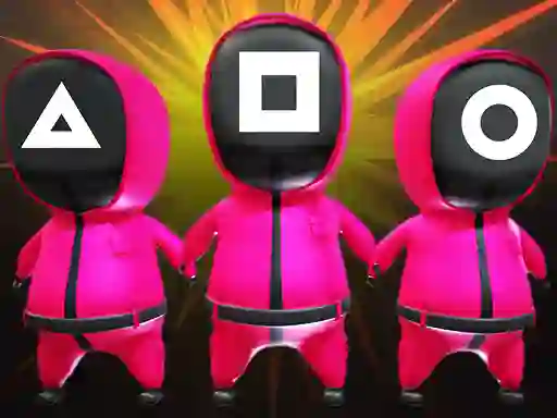 Гульня Squid Game Bomb Bridge онлайн