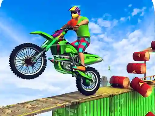 Гульня Bike Stunts Driving 2022 онлайн
