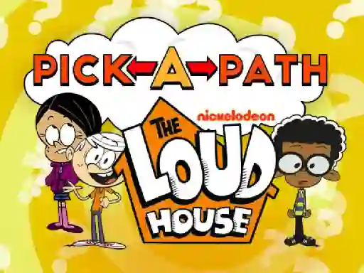 Гульня The Loud House Pick-a-Path онлайн