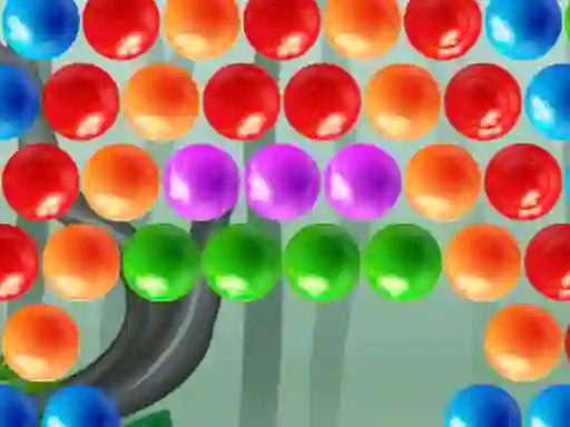 Гульня Bubble Shooter Marbles онлайн