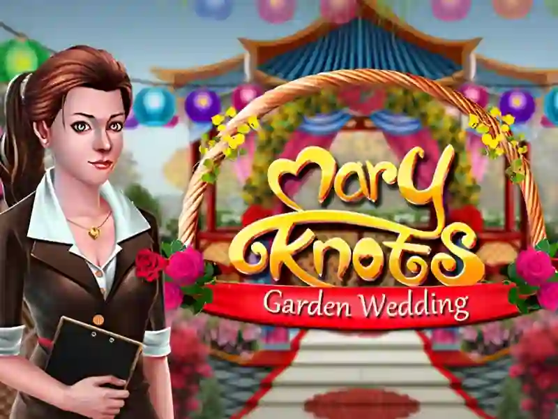 Гульня Mary Knots Garden Wedding Hidden Object онлайн
