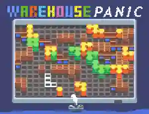 Гульня Warehouse panic онлайн