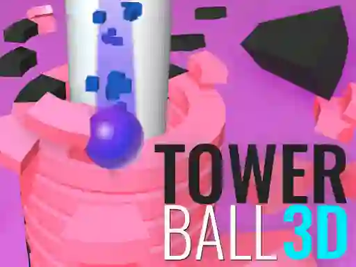 Гульня Tower Ball 3d онлайн