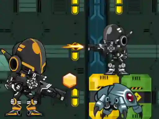Гульня Cyber Soldier онлайн