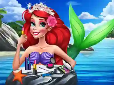 Гульня Princesses: summer makeup онлайн
