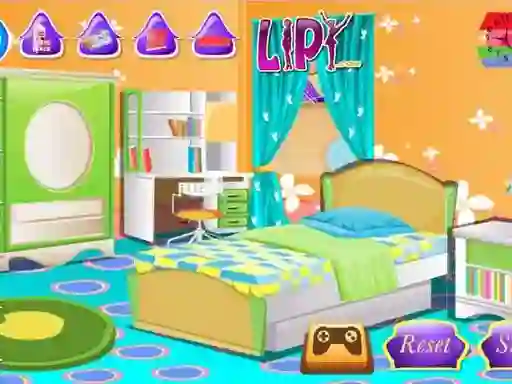 Гульня Kids Bedroom Decoration онлайн
