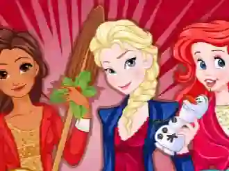 Гульня Princess Secret Santa онлайн