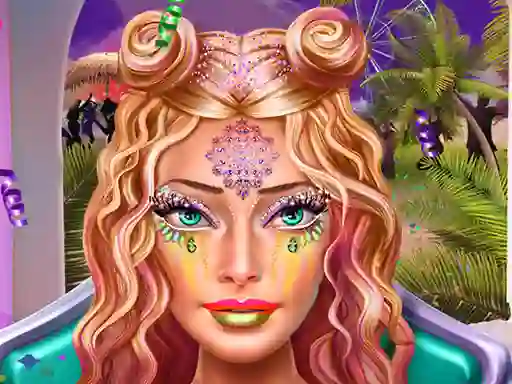 Гульня Ellie Coachella Makeup онлайн
