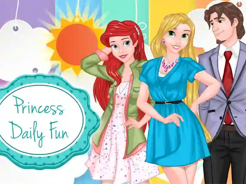 Гульня Princess Daily Fun онлайн
