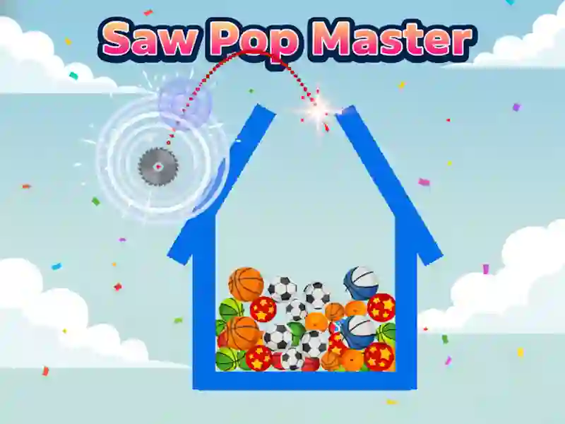 Гульня Saw Pop Master онлайн