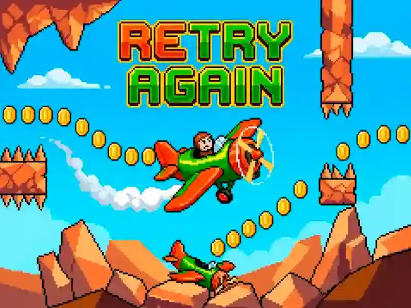 Гульня Retry Again онлайн
