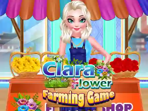 Гульня Clara Flower Farming  Game онлайн