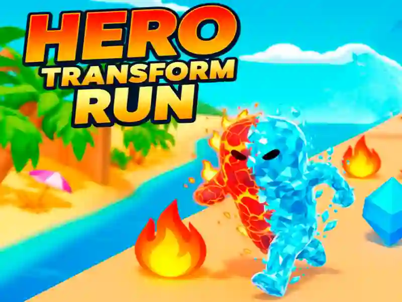 Гульня Hero Transform Run онлайн