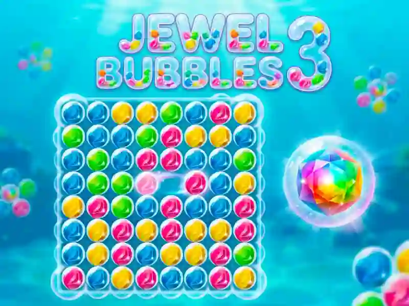 Гульня Jewel Bubbles 3 онлайн