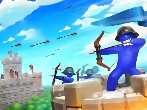 Гульня Stack Battle.io онлайн