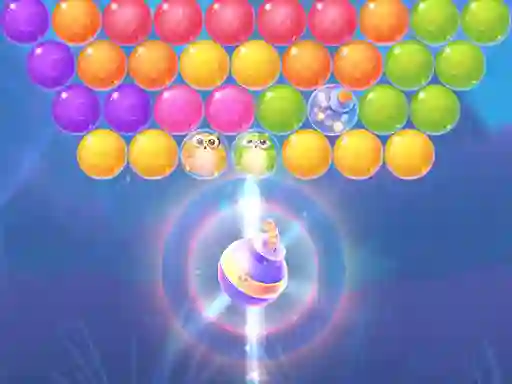 Гульня Bubble Queen Cat онлайн