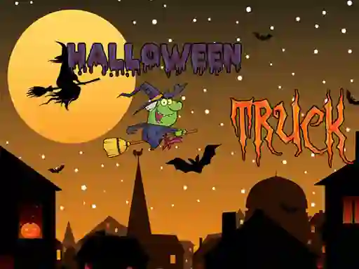 Гульня Halloween Truck онлайн