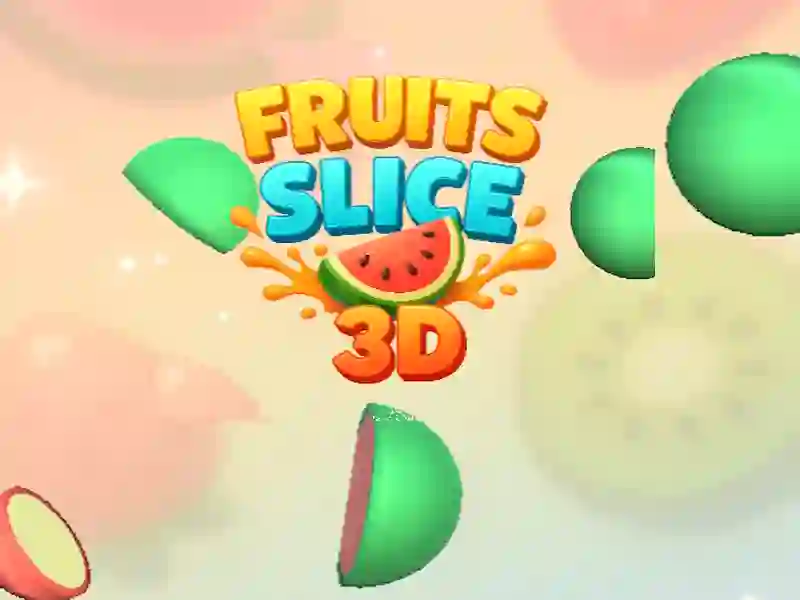 Гульня Fruit Slice 3D онлайн