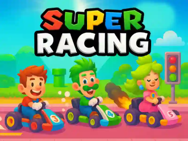 Гульня Super Racing онлайн