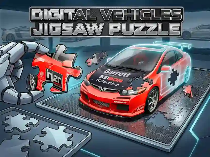 Гульня Digital Vehicles Jigsaw Puzzle онлайн
