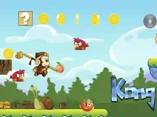 Гульня Kong Hero онлайн