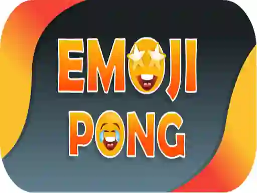 Гульня Emoji Pong онлайн
