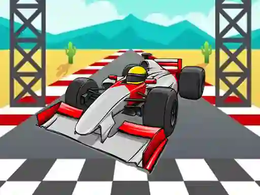 Гульня Formula Jigsaw онлайн