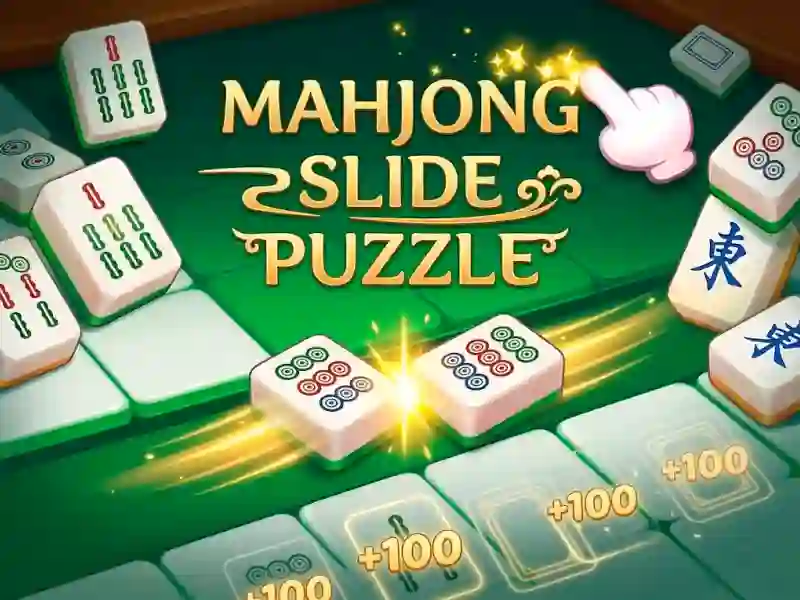 Гульня Mahjong Slide Puzzle онлайн