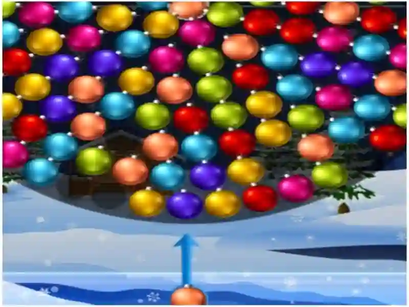 Гульня Orbiting Xmas Balls онлайн