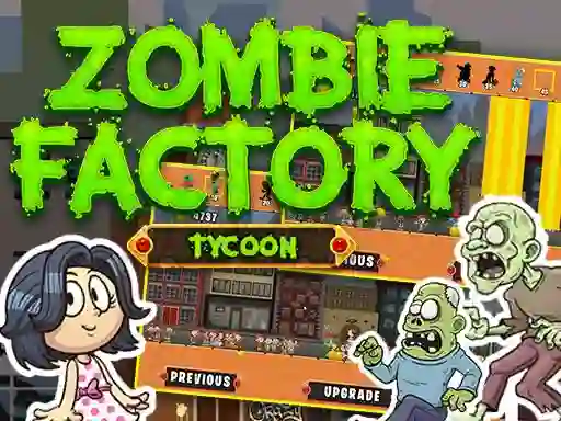 Гульня Zombie Factory Tycoon онлайн