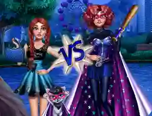 Гульня Superhero or Cute Girl онлайн