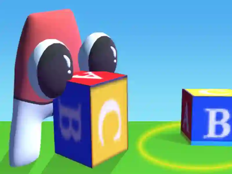 Гульня Alphabet: Room Maze 3D онлайн