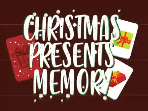 Гульня Christmas Presents Memory онлайн