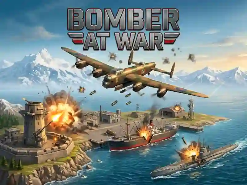 Гульня Bomber at War онлайн