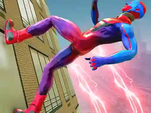 Гульня Light Speed Superhero Rescue Mission онлайн